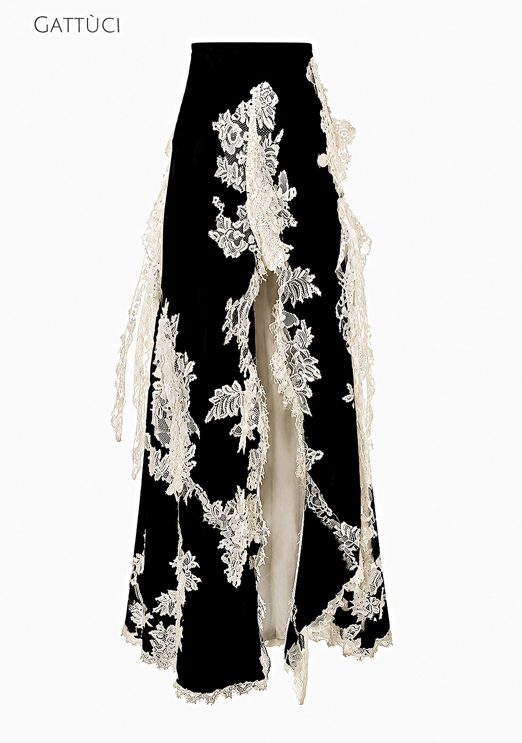 ISABÉLLA THIGH HIGH MAXI SKIRT 