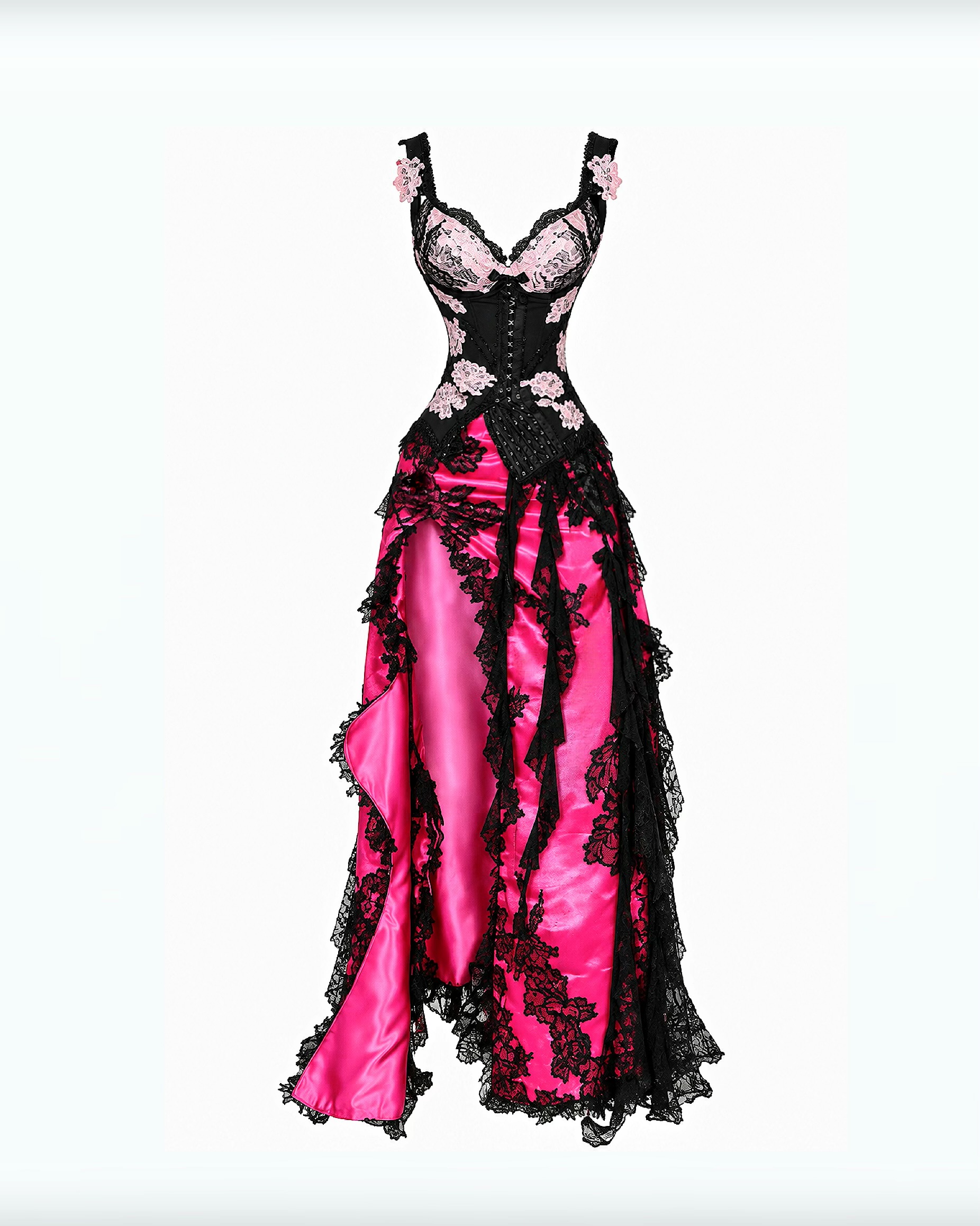 ROSÈ ASYMMETRIC CORSET — view 7