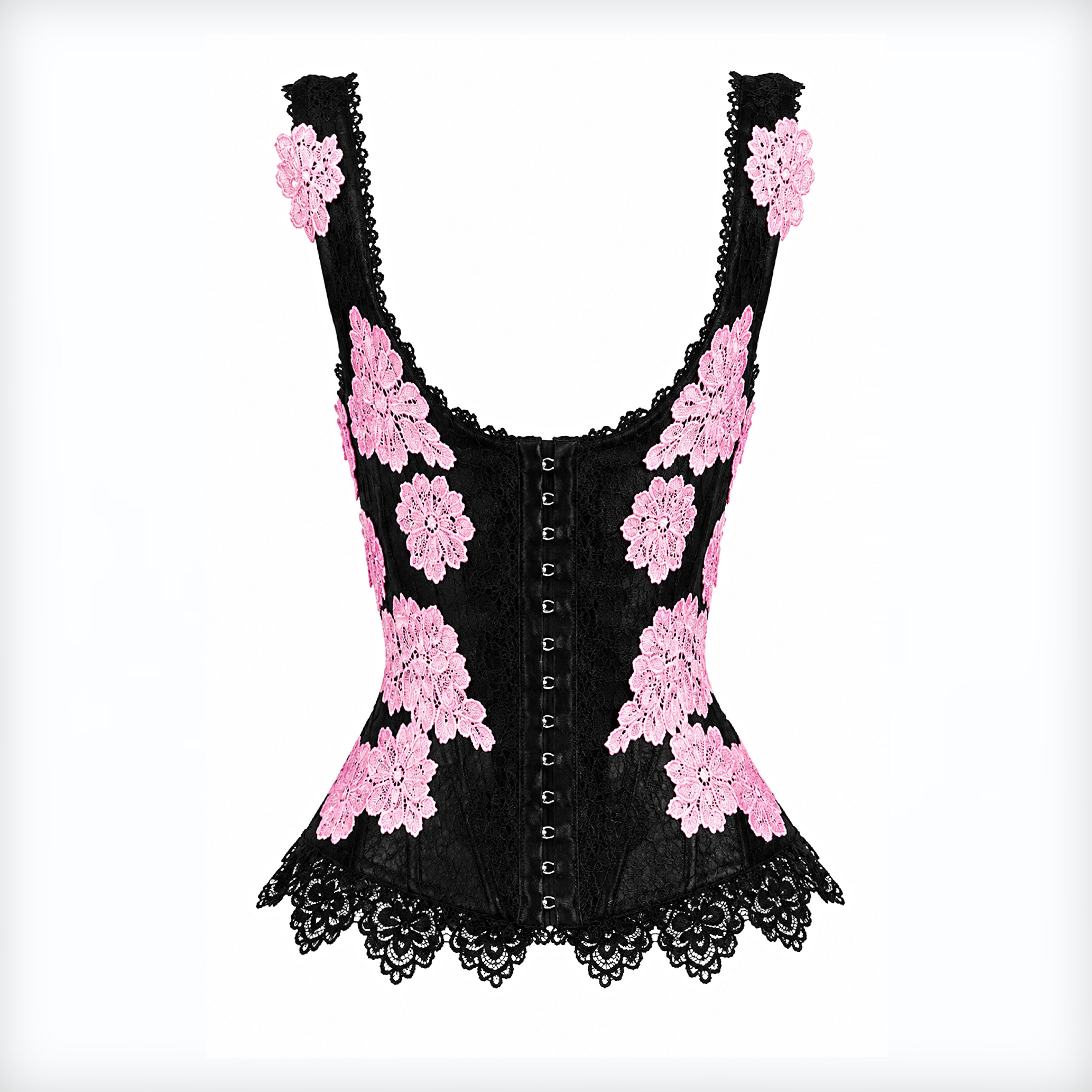 ROSÈ ASYMMETRIC CORSET — view 8